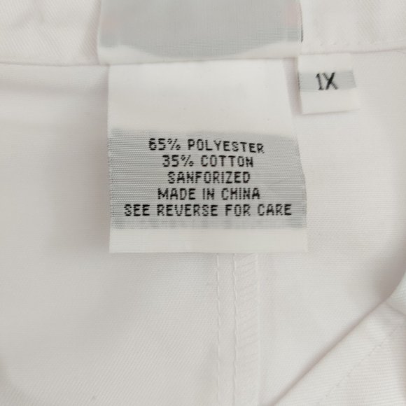 Bragard Chef Coat Jacket Men's 1X White Button Up Double Breasted Long Sleeve - Picture 13 of 13